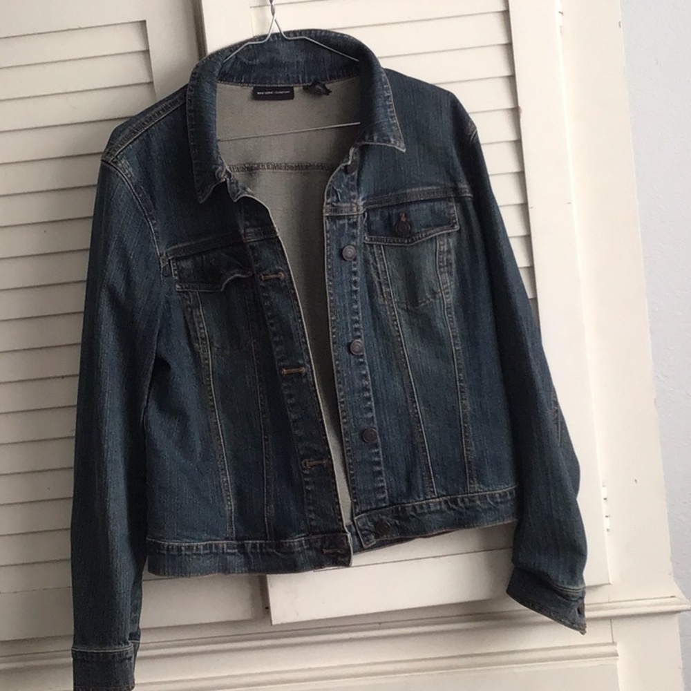 New York & Co Blue jean jacket